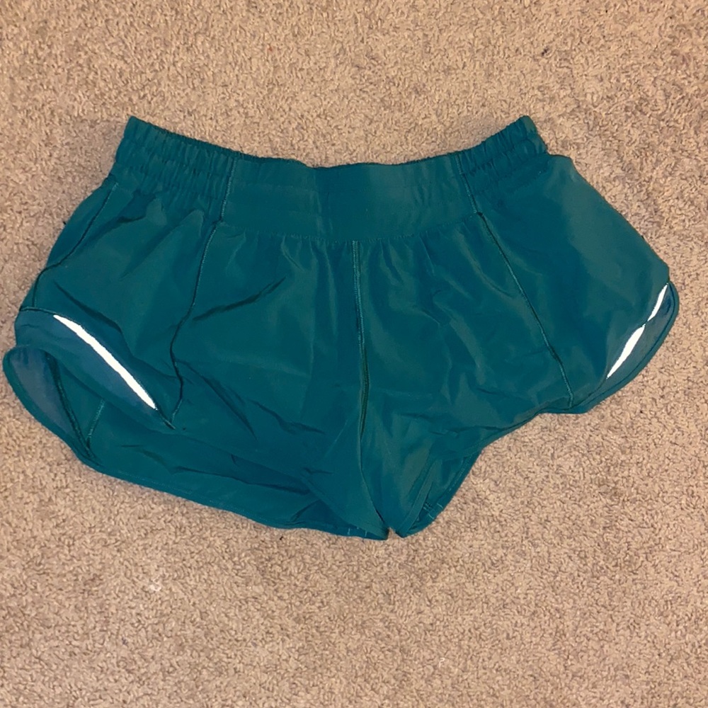 Tidewater teal lululemon shorts!